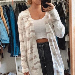 Sanctuary camo cardigan
